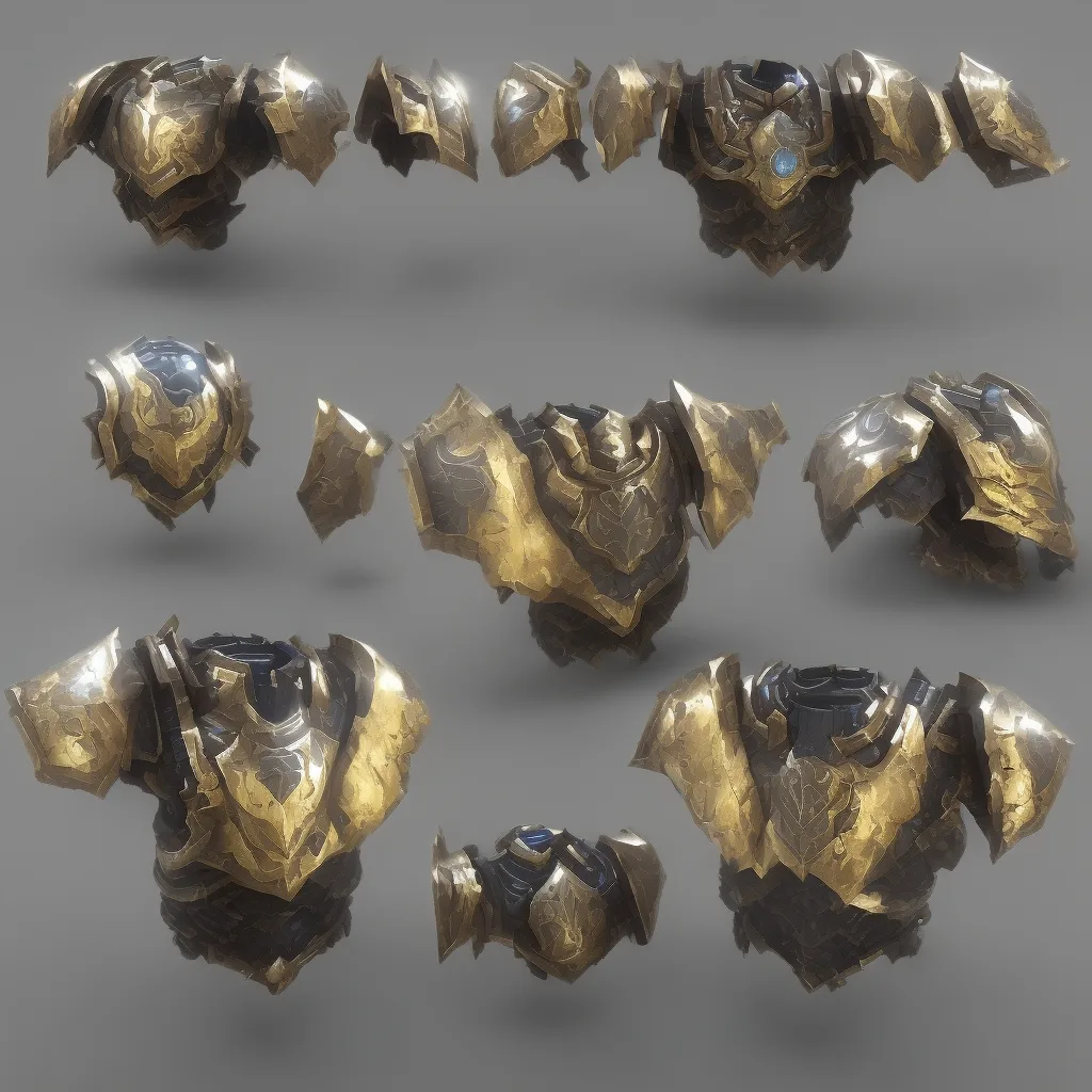 Иконка нагрудной брони, сгенерирована моделью Chest Armor